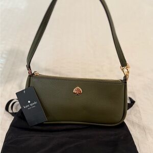 Kate Spade Forest Green Shoulder Bag